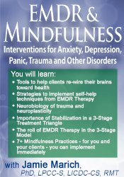 EMDR & Mindfulness: Interventions for Anxiety, Depression, Panic, Trauma, and Other Disorders