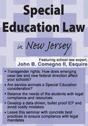 Special Education Law in New Jersey