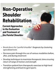 Non-Operative Shoulder Rehabilitation: Current Approaches in the Evaluation and Treatment of the Painful Shoulder