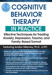 2-Day: Cognitive Behavioral Therapy in Practice: Effective Techniques for Treating Anxiety, Depression, Trauma, and Family-Based Turmoil