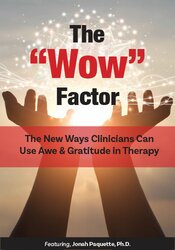 The “Wow” Factor: The New Ways Clinicians Can Use Awe and Gratitude in Therapy