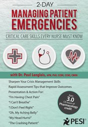 2-Day Managing Patient Emergencies: Critical Care Skills Every Nurse Must Know