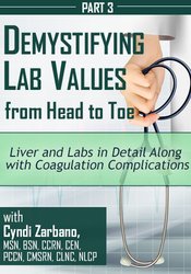 Image of Liver and Labs in Detail Along with Coagulation Complications