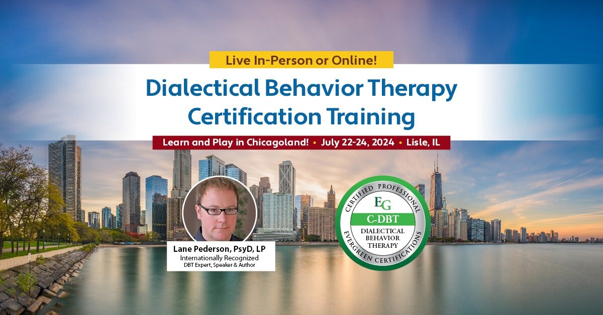 3-Day: Dialectical Behavior Therapy Certification Training 2